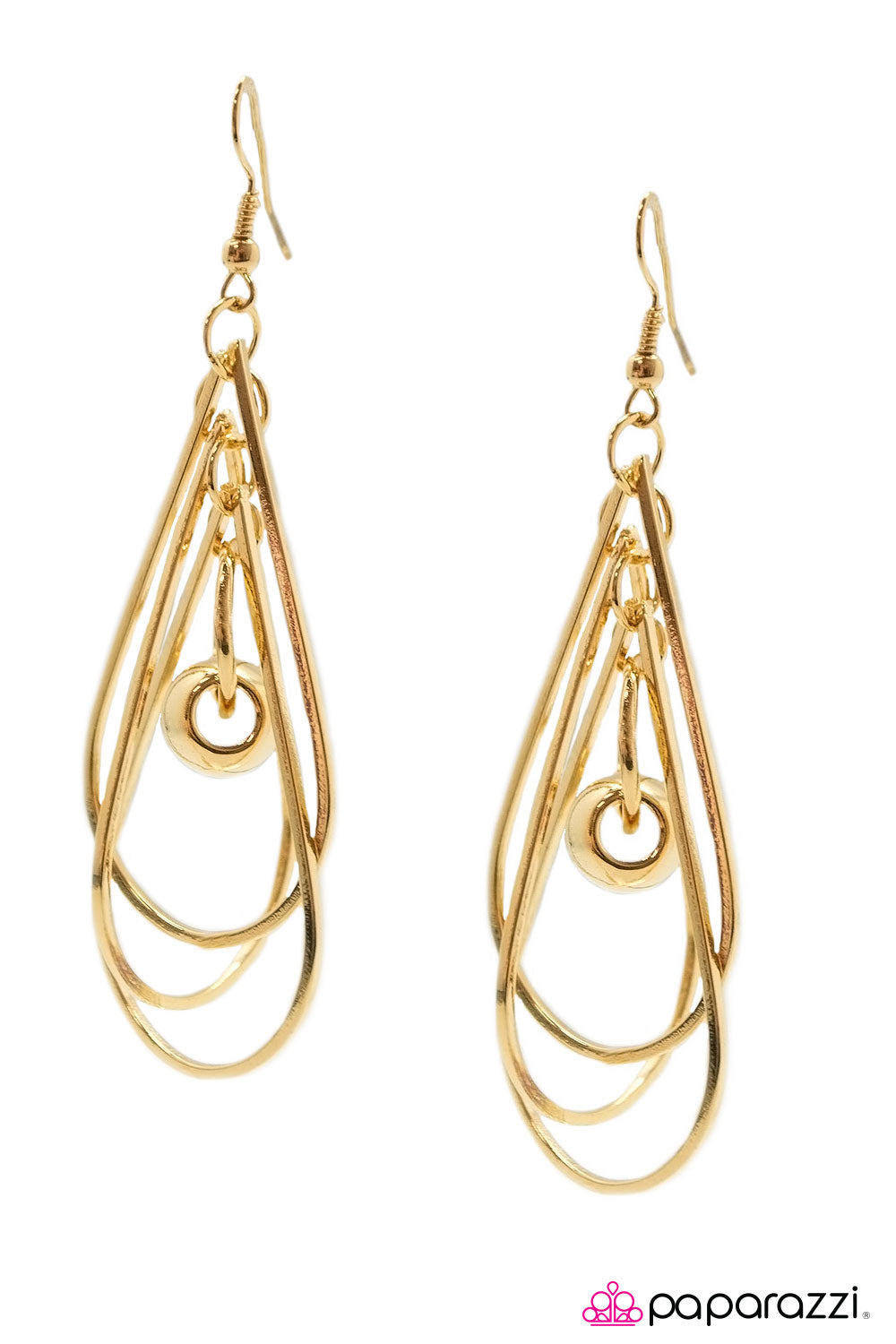 Paparazzi ♥ No More Tears - Gold ♥ Earrings