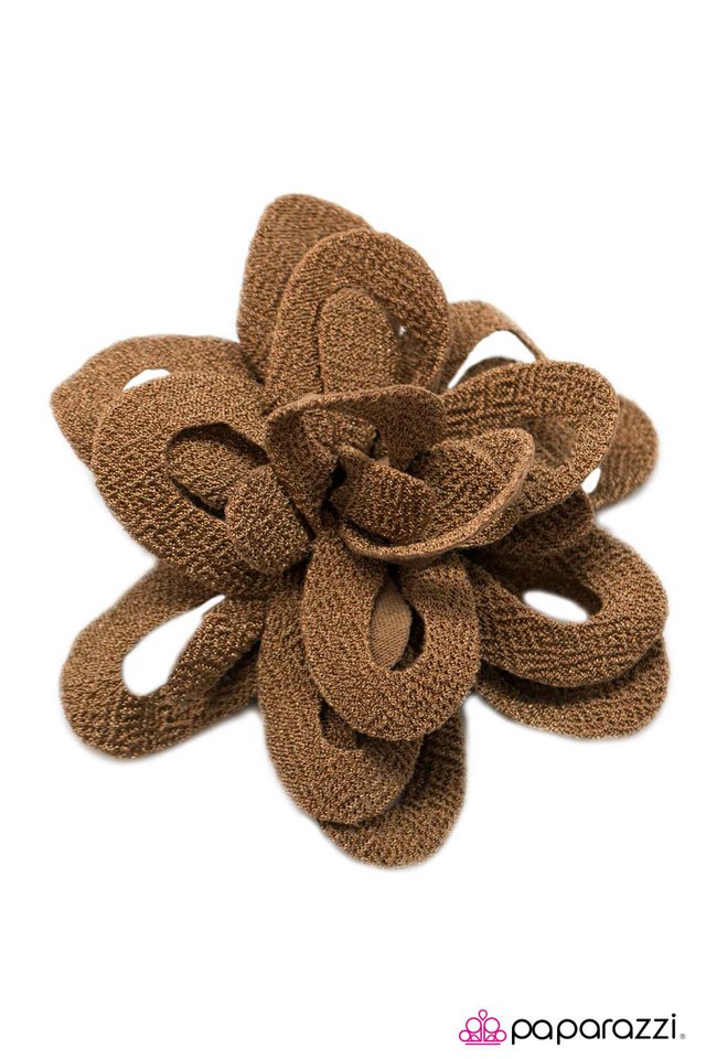 Paparazzi ♥ Hold Me Closer - Brown ♥ Hair Clip