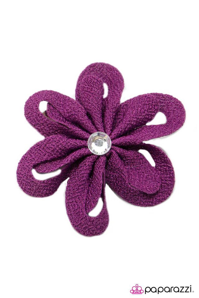 Paparazzi ♥ Kiss Me - Purple ♥ Hair Clip