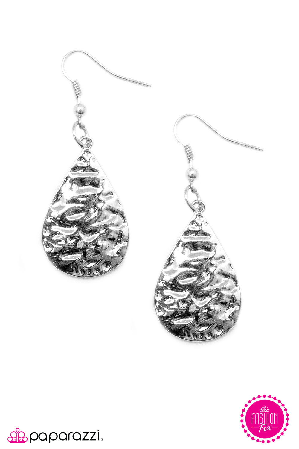 Paparazzi ♥ Water Under the Bridge - Silver ♥ Earrings