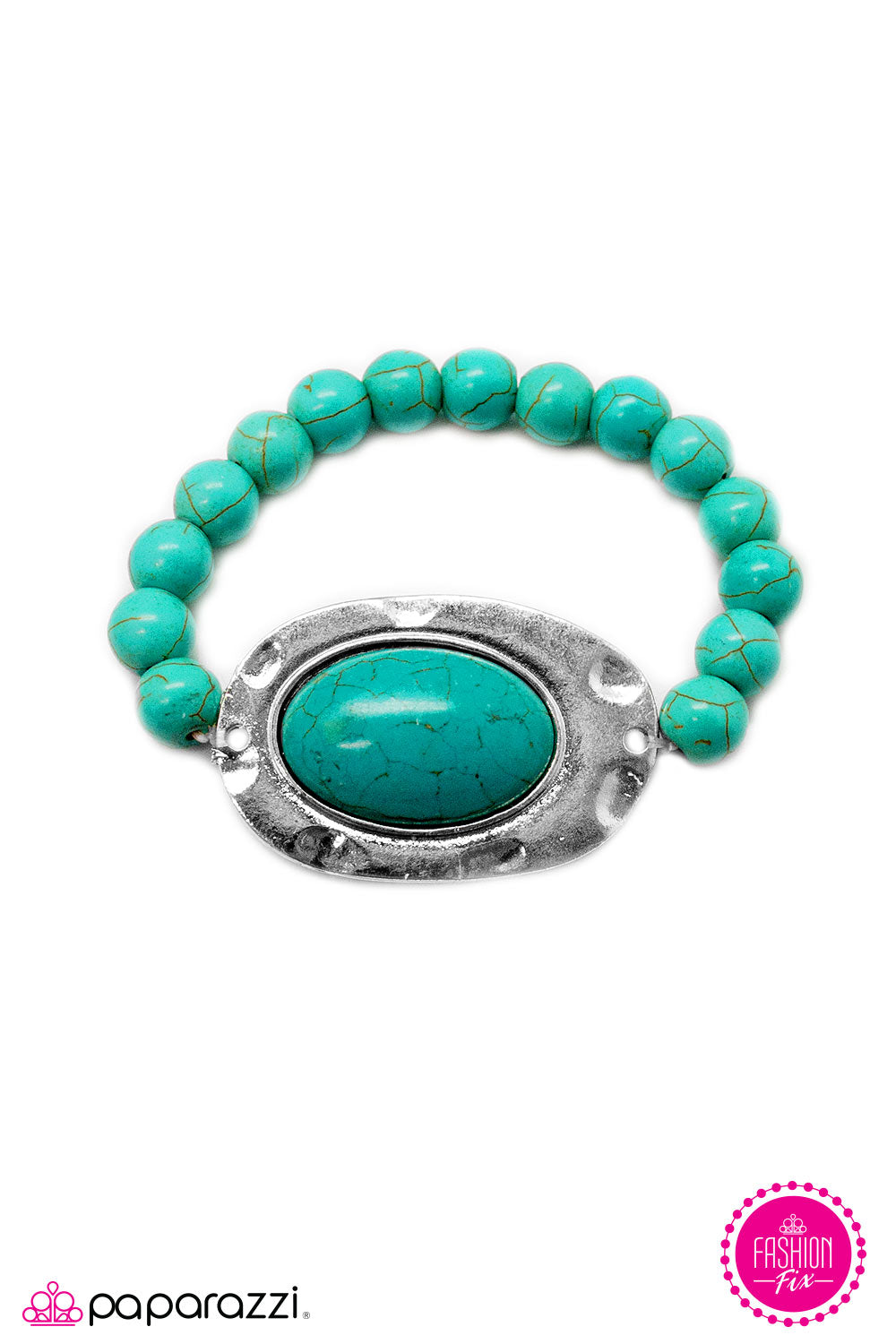 Paparazzi ♥ Lone Wolf - Blue ♥ Bracelet
