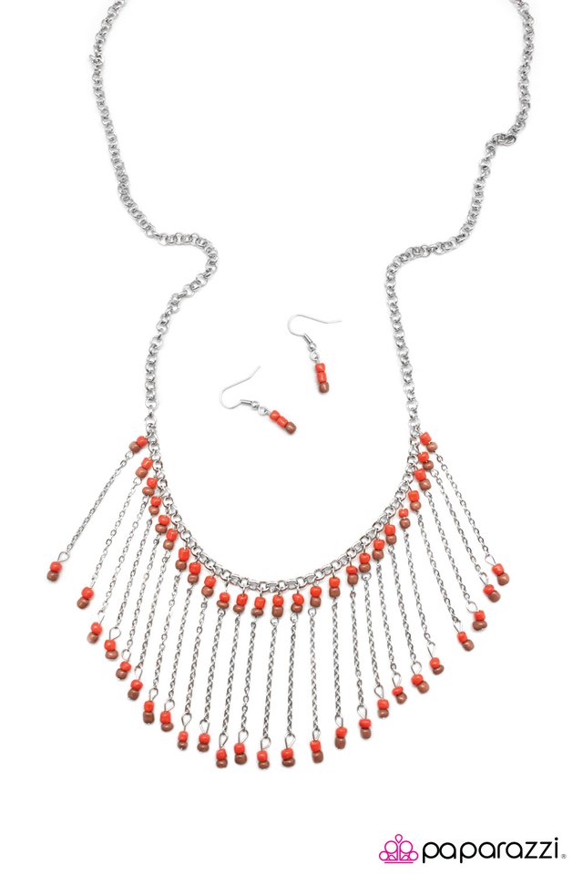 Paparazzi ♥ The Wild Ones - Brown ♥ Necklace