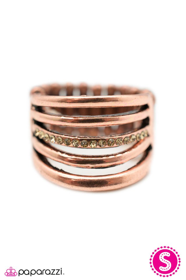 Paparazzi ♥ Im All In - Copper ♥ Ring