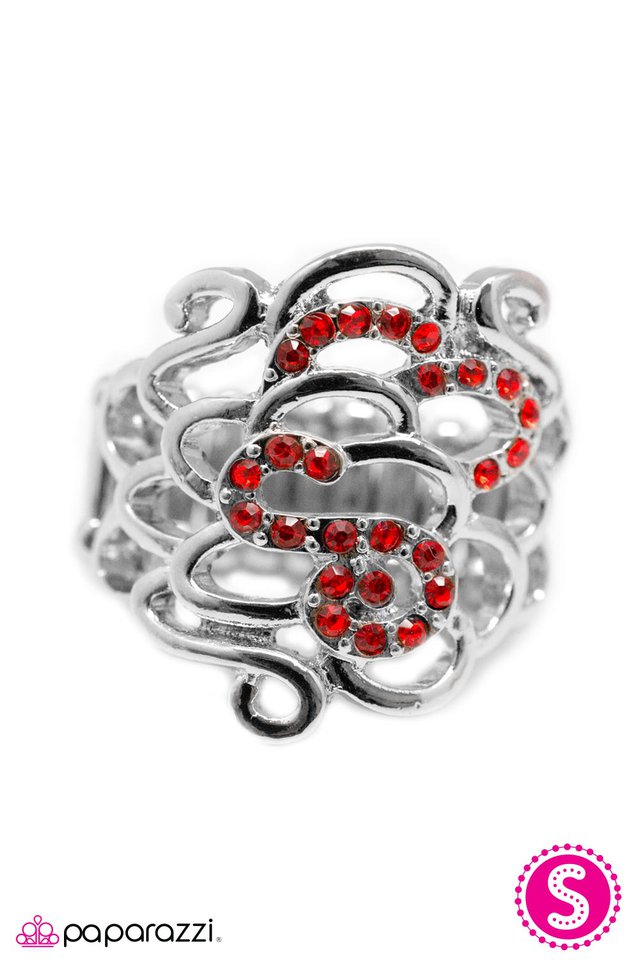 Paparazzi ♥ Dont Hold Your Breath - Red ♥ Ring