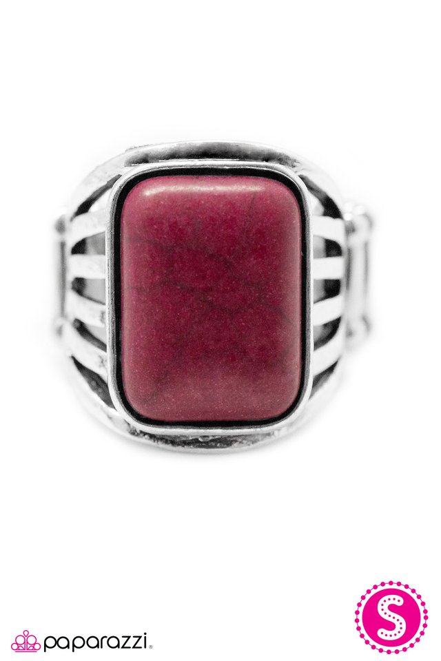 Paparazzi ♥ Scandalous Behavior - Pink ♥ Ring