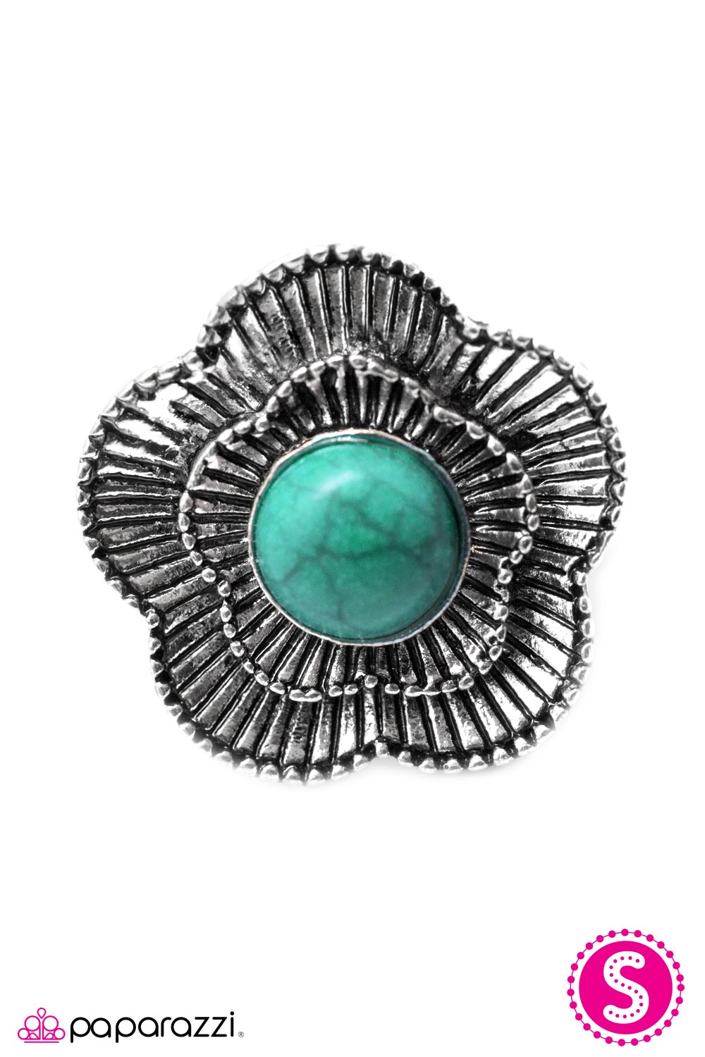 Paparazzi ♥ Mojave Poppy - Blue ♥ Ring