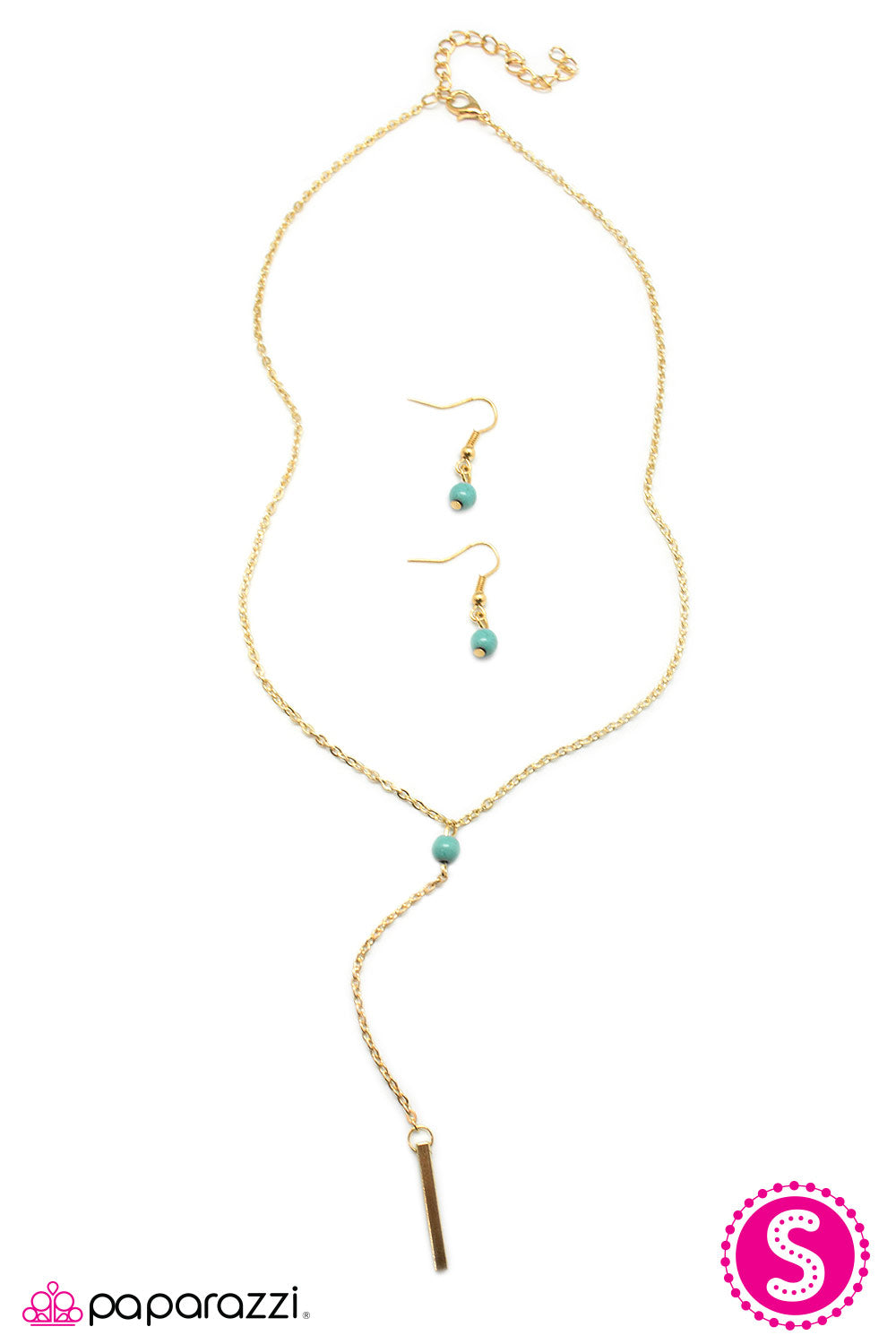 Paparazzi ♥ Let There Be Cowgirls - Blue ♥ Necklace