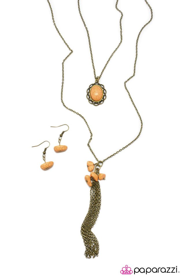 Paparazzi ♥ All the Pretty Horses - Yellow ♥ Necklace