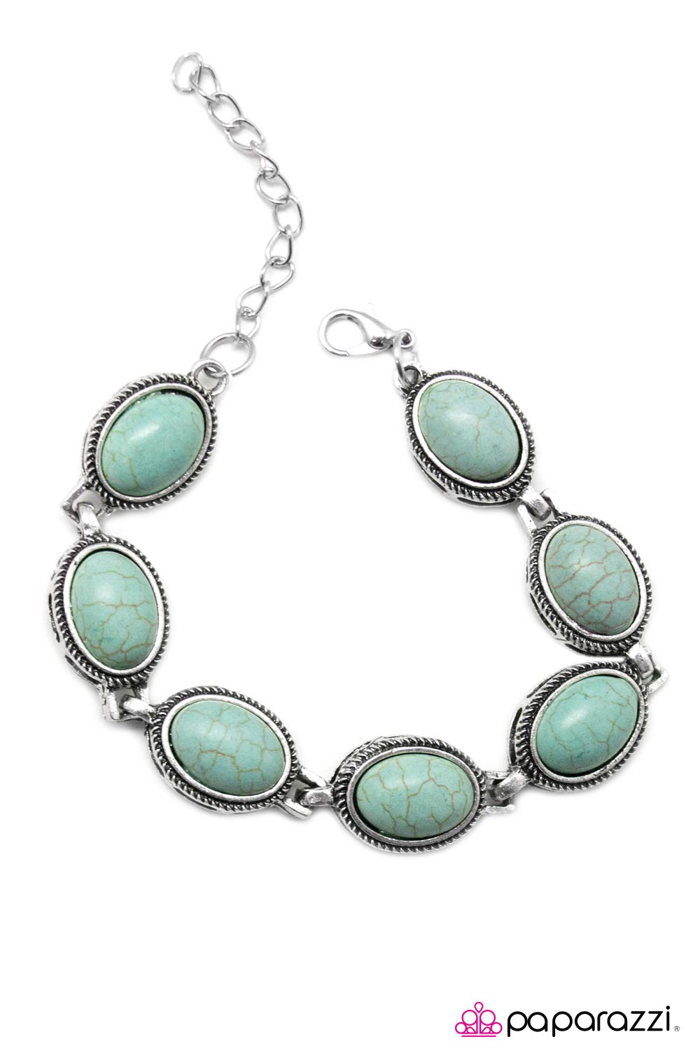 Paparazzi ♥ The Cowgirl Way - Blue ♥ Bracelet