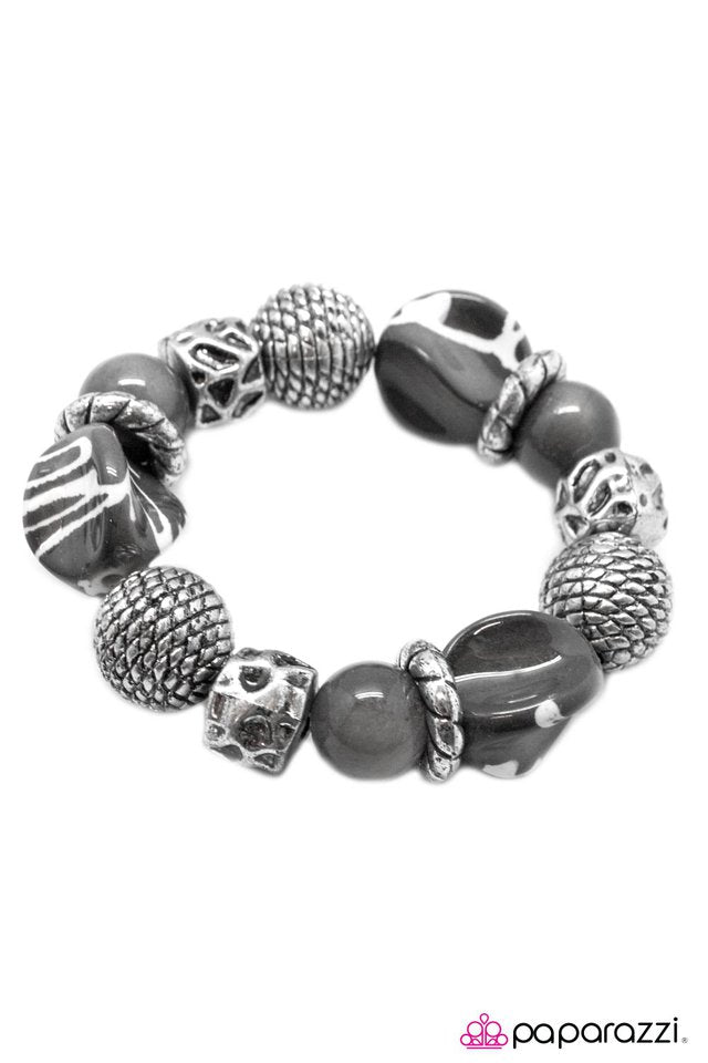 Paparazzi ♥ Divinely Deco - Silver ♥ Bracelet