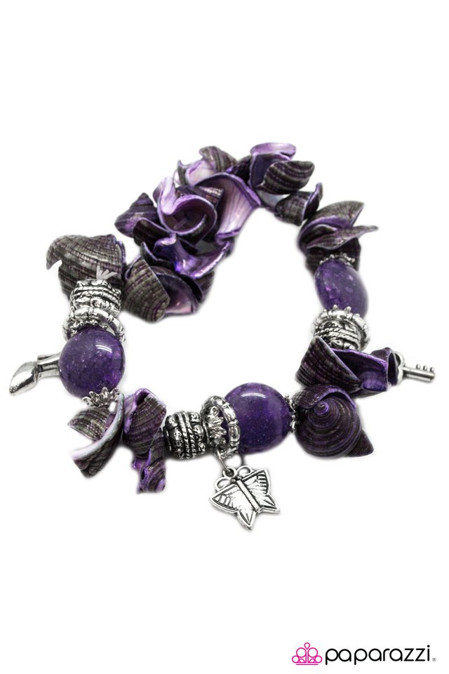 Paparazzi ♥ Laguna Beach - Purple ♥ Bracelet