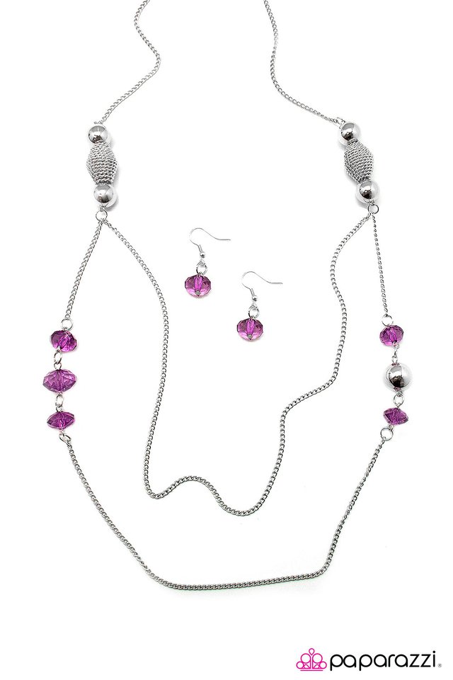 Paparazzi ♥ Rule The World - Purple ♥ Necklace