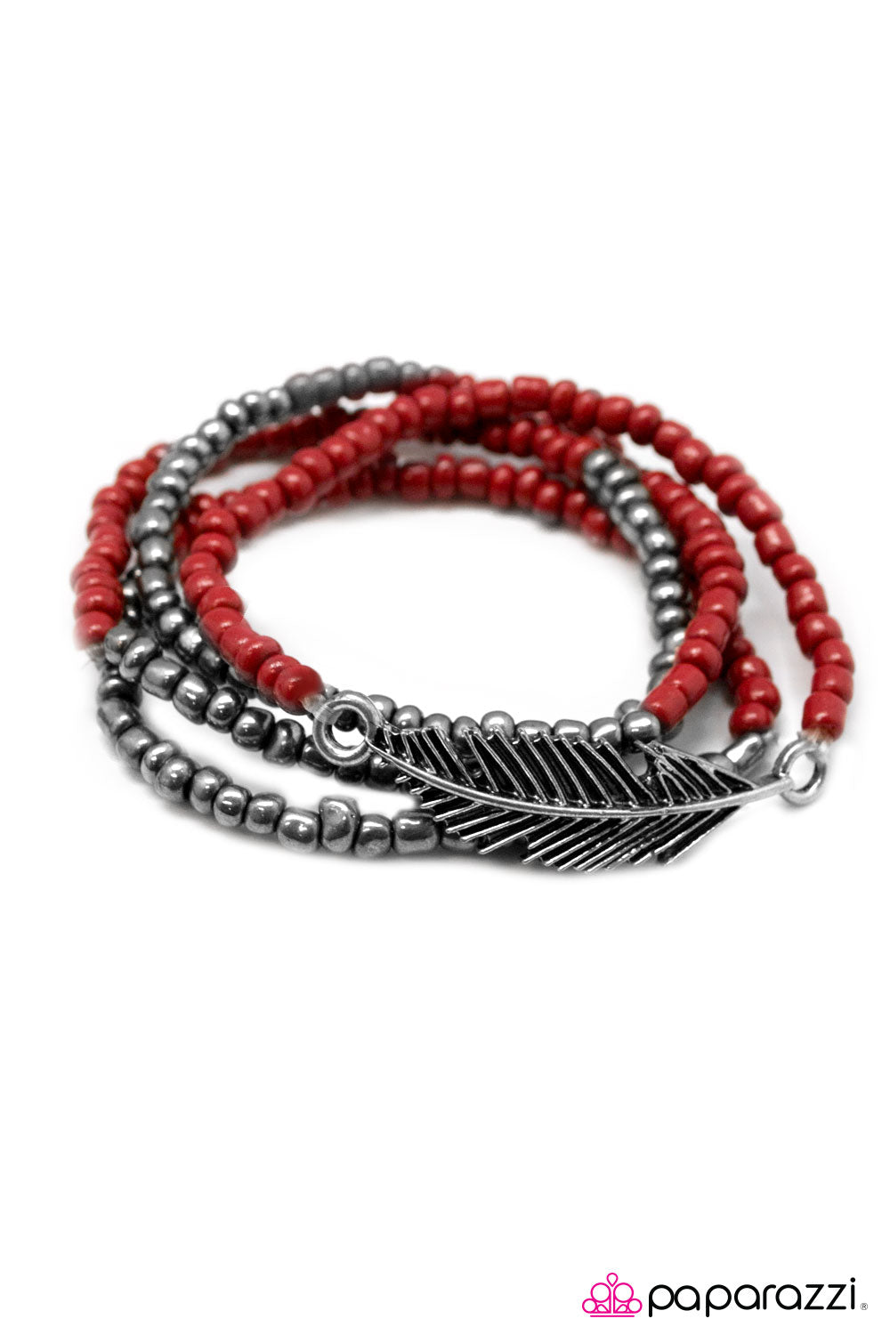 Paparazzi ♥ Flying First Class - Red ♥ Bracelet