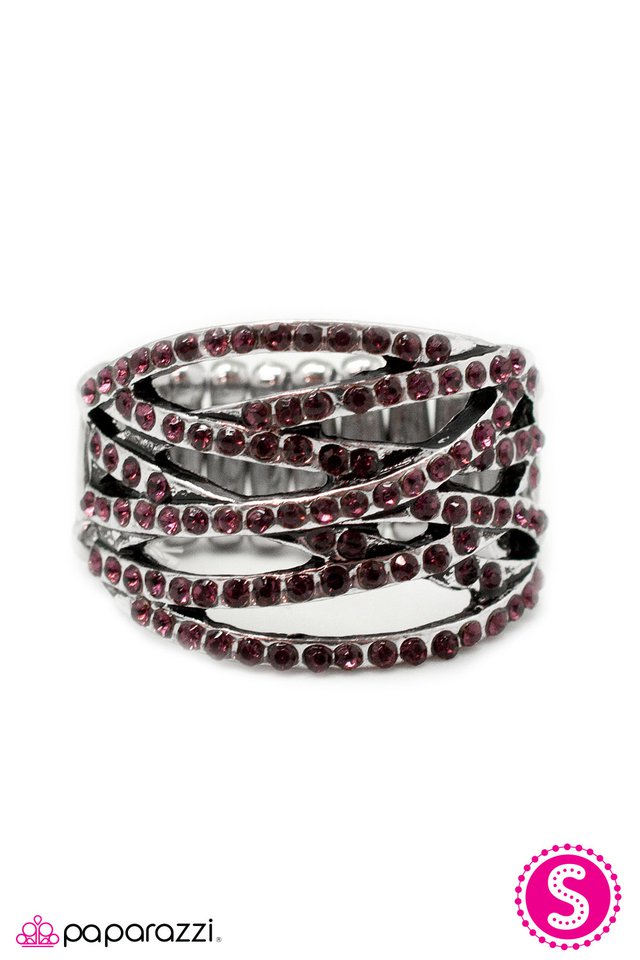 Paparazzi ♥ Time to Shine - Purple ♥ Ring