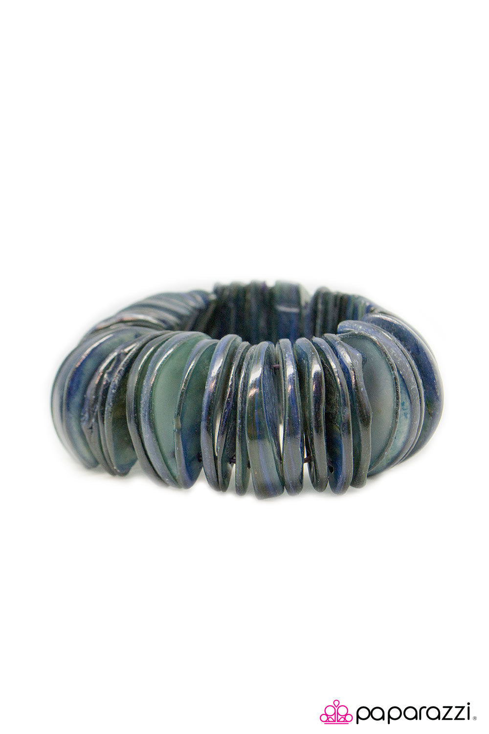 Paparazzi ♥ Half The Fun - Blue ♥ Bracelet