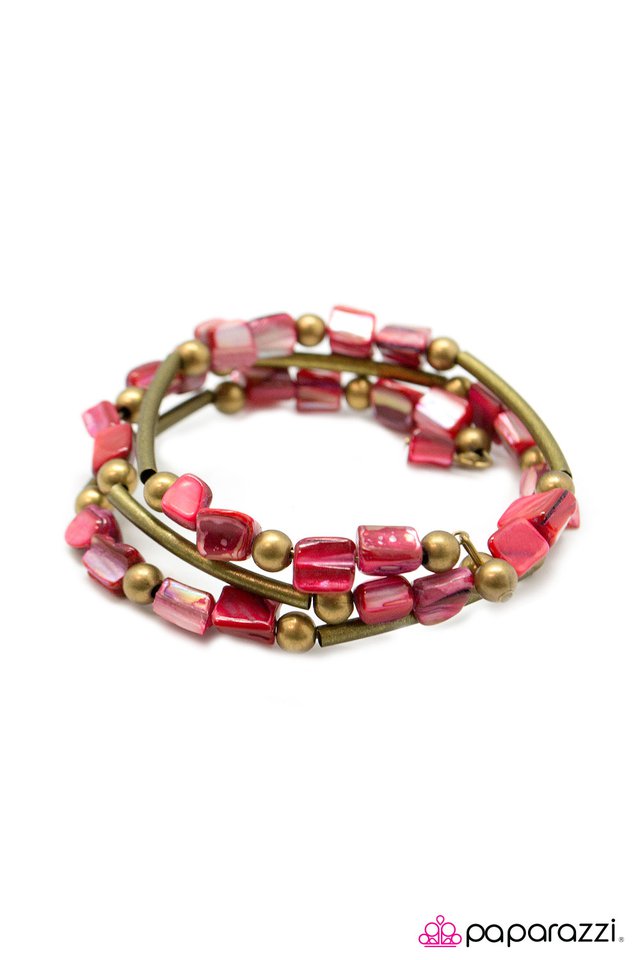 Paparazzi ♥ Infinite Iridescence - Red ♥ Bracelet
