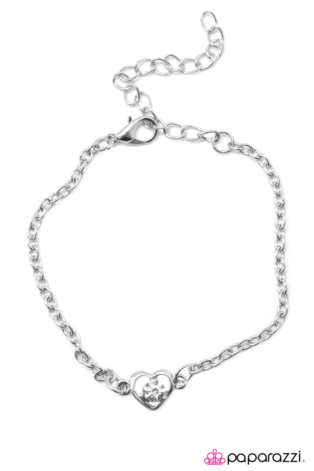 Paparazzi ♥ The Love of Your Life - White ♥ Bracelet