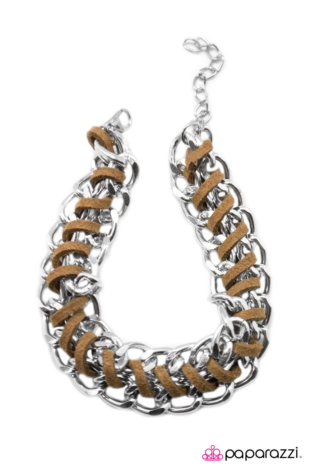 Paparazzi ♥ In This Together - Brown ♥ Bracelet