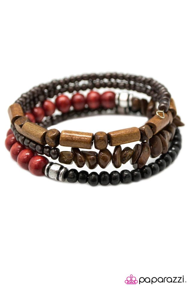 Paparazzi ♥ Second Nature - Brown ♥ Bracelet