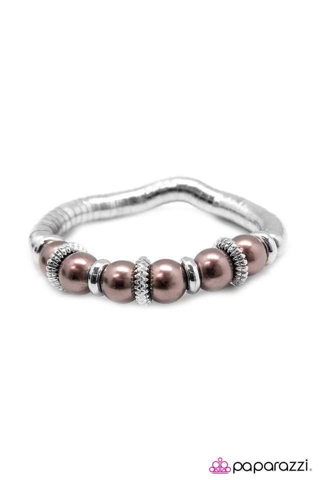 Paparazzi ♥ It Is My Business! - Brown ♥ Bracelet