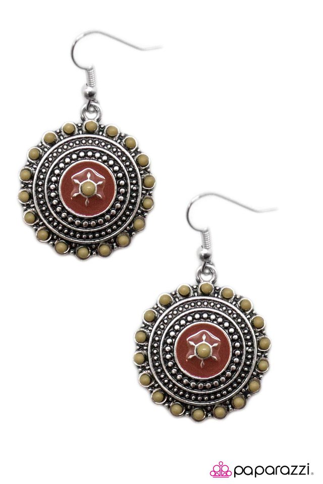 Paparazzi ♥ Wild Tumbleweed - Multi ♥ Earrings