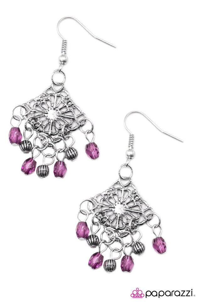 Paparazzi ♥ The Dreamer - Purple ♥ Earrings