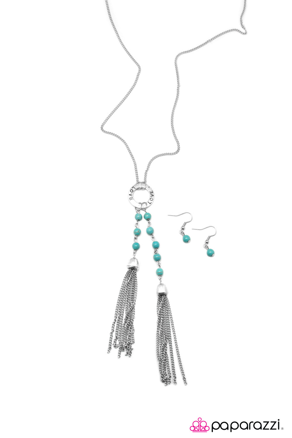 Paparazzi ♥ Love Will Set You Free - Blue ♥ Necklace