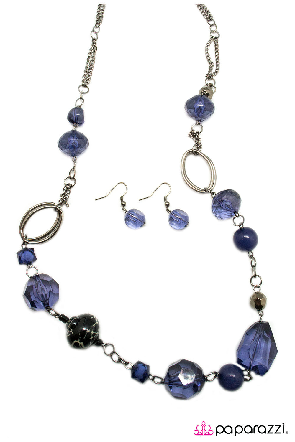 Paparazzi ♥ Home for the Holidays - Blue ♥ Necklace
