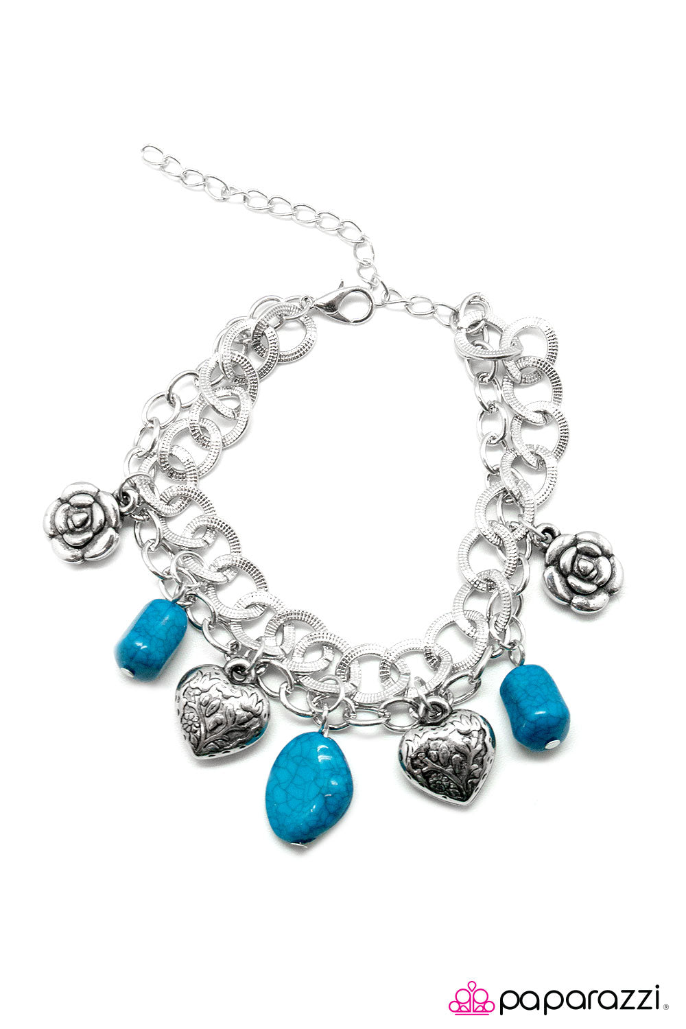 Paparazzi ♥ Shake, Rattle, and Roll - Blue ♥ Bracelet