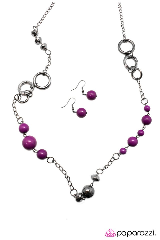Paparazzi ♥ That Thing You Do - Purple ♥ Necklace