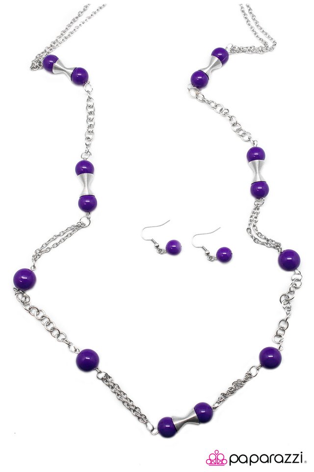 Paparazzi ♥ Commander in Chief - Purple ♥ Necklace