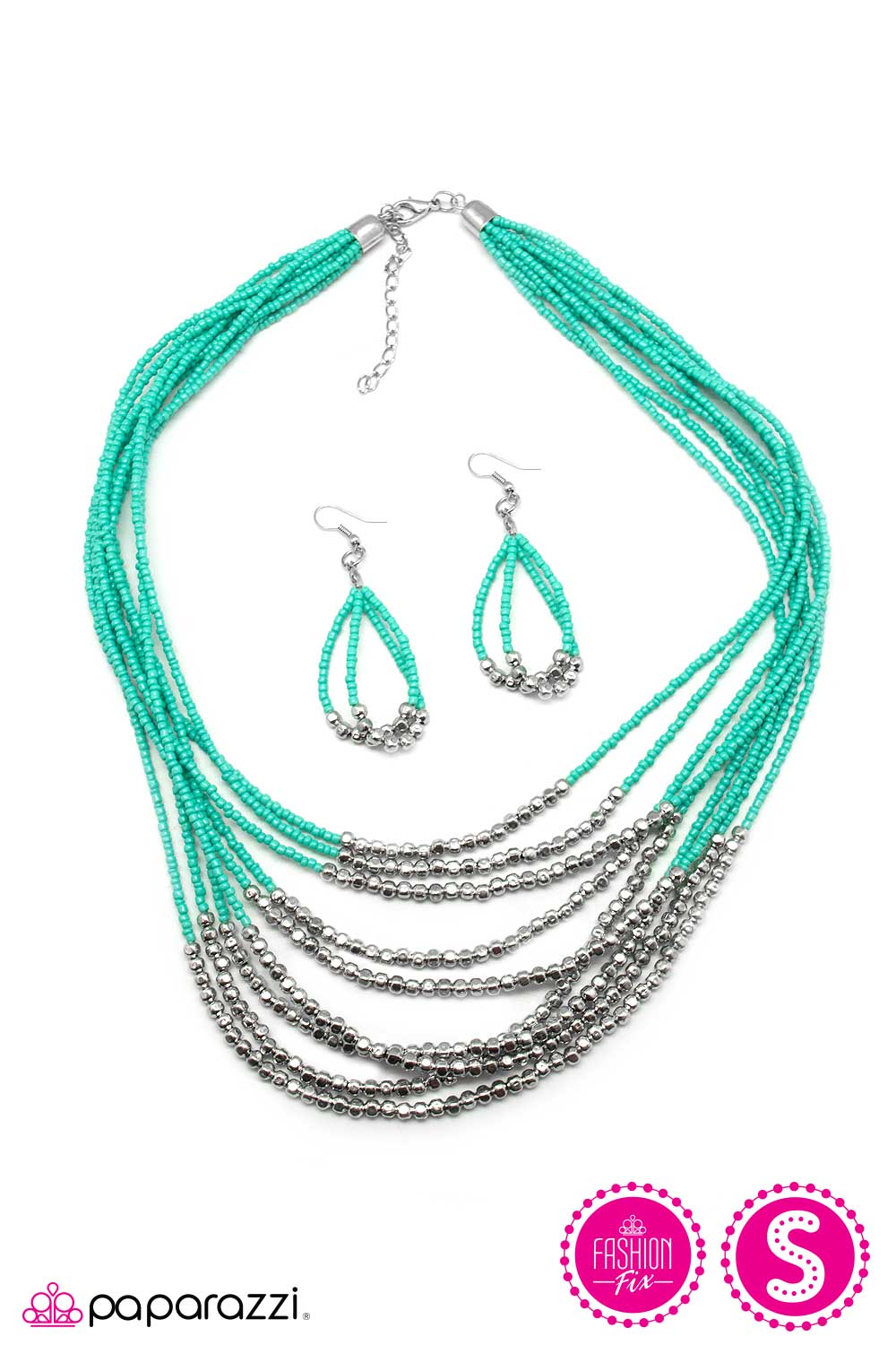 Paparazzi ♥ Time To Tango - Blue ♥ Necklace