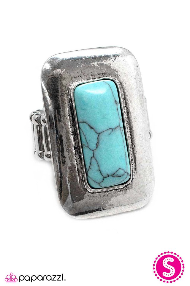 Paparazzi ♥ Southern Treasure - Blue ♥ Ring