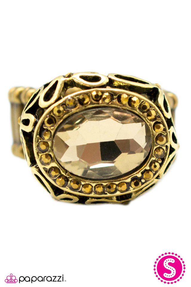 Paparazzi ♥ Jackpot! - Brass ♥ Ring