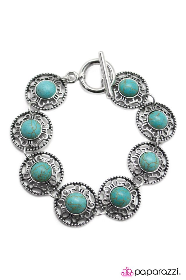 Paparazzi ♥ Always In Fashion - Blue ♥ Bracelet