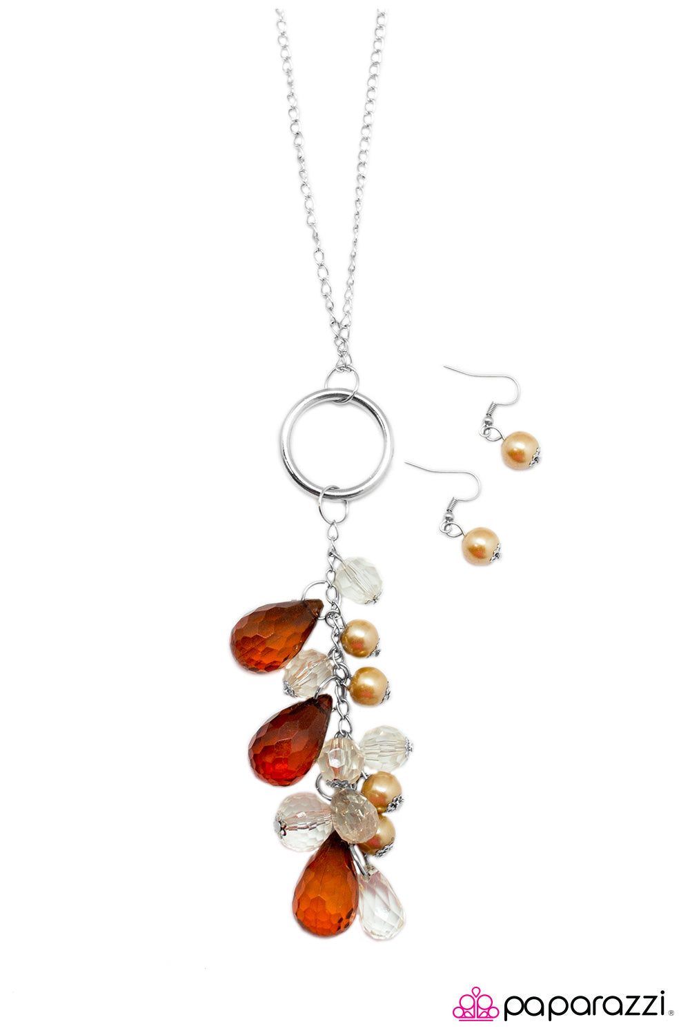 Paparazzi ♥ The Evening Star - Brown ♥ Necklace