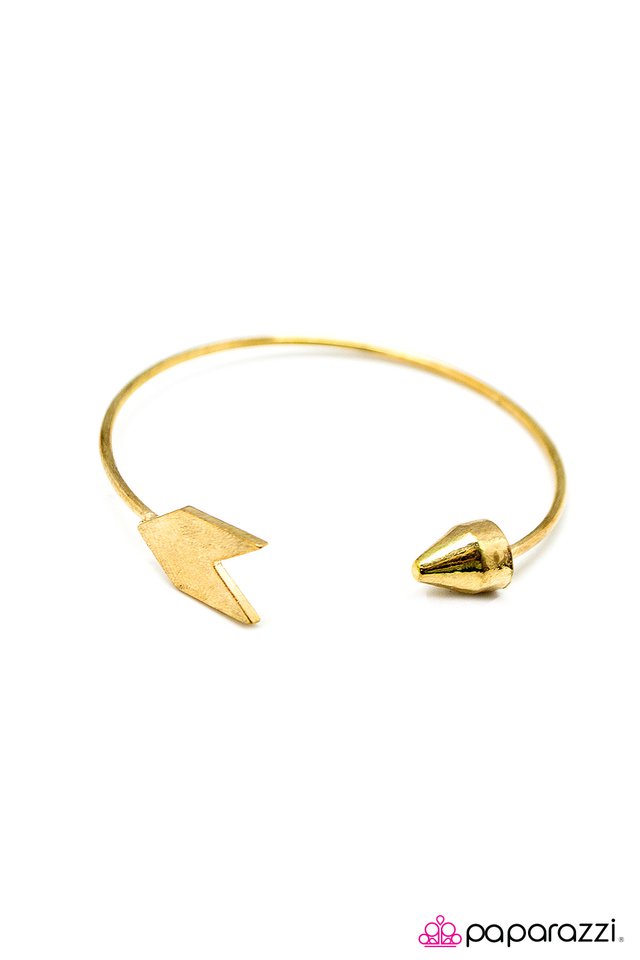 Paparazzi ♥ Happy Hunter - Gold ♥ Bracelet