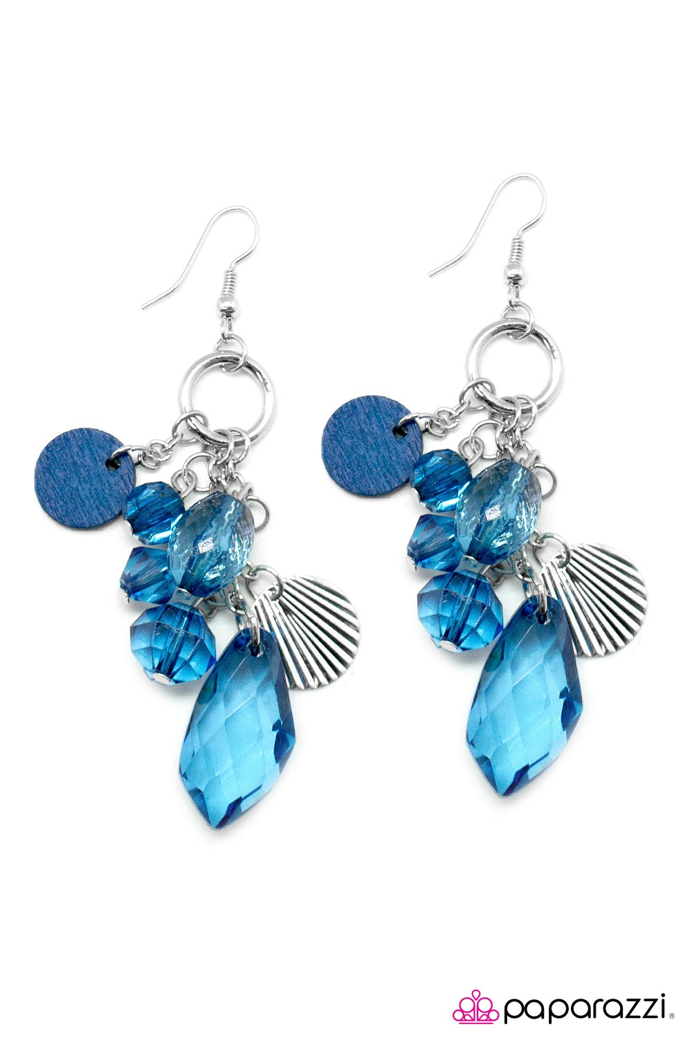 Paparazzi ♥ Sweeter Than Honey - Blue ♥ Earrings