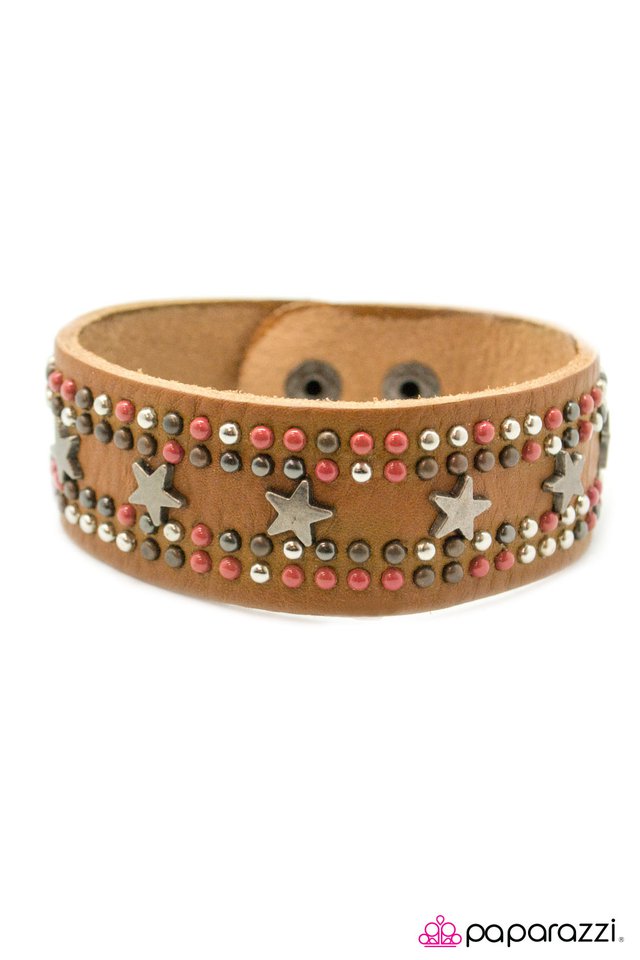 Paparazzi ♥ Giddy Up - Red ♥ Bracelet