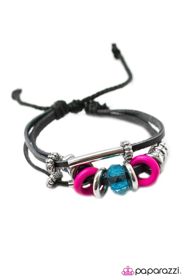 Paparazzi ♥ Freethinker - Black ♥ Bracelet
