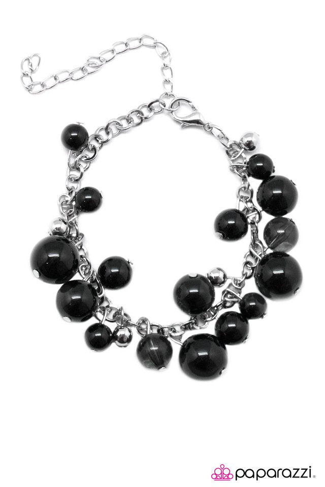 Paparazzi ♥ Pardon My French - Black ♥ Bracelet