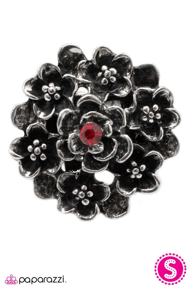 Paparazzi ♥ Color Me Crimson - Red ♥ Ring