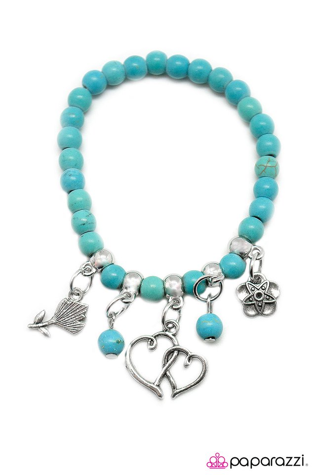 Paparazzi ♥ Young and Free - Blue ♥ Bracelet