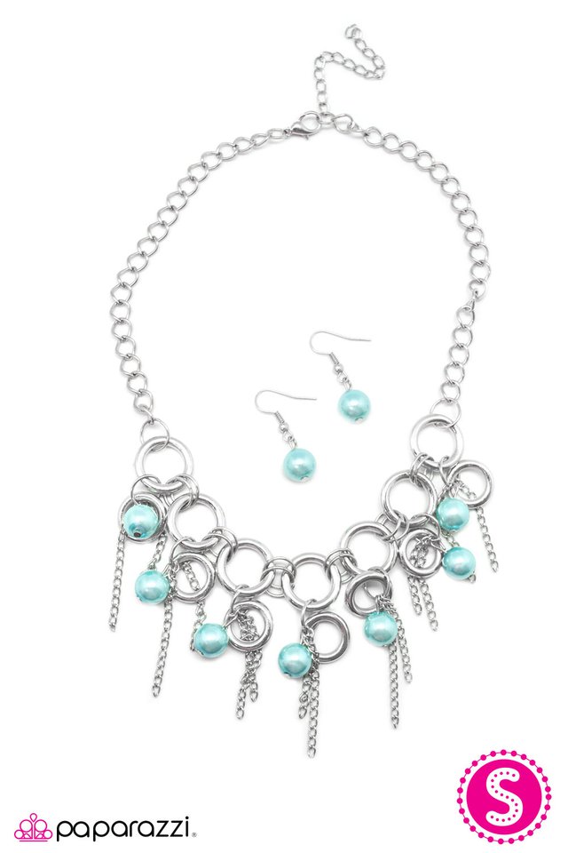 Paparazzi ♥ Lightly Tasseled - Blue ♥ Necklace