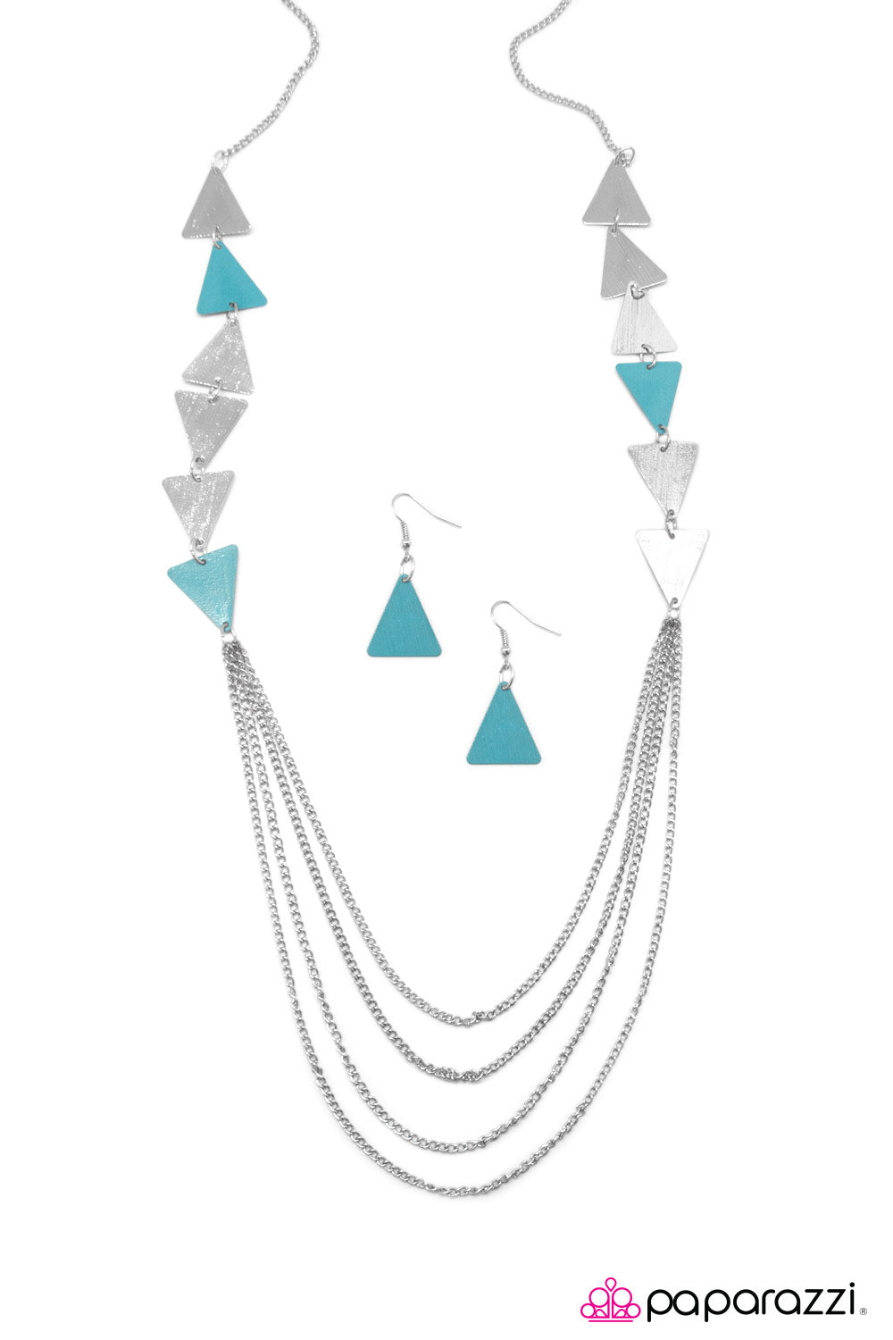 Paparazzi ♥ Working Girl - Blue ♥ Necklace