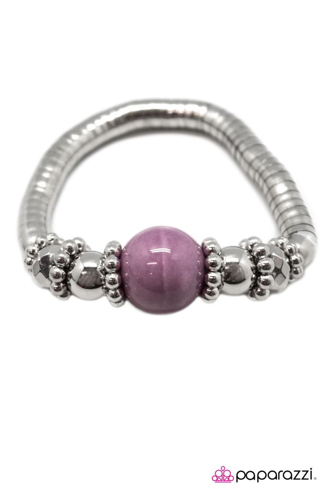 Paparazzi ♥ At First Blush - Purple ♥ Bracelet