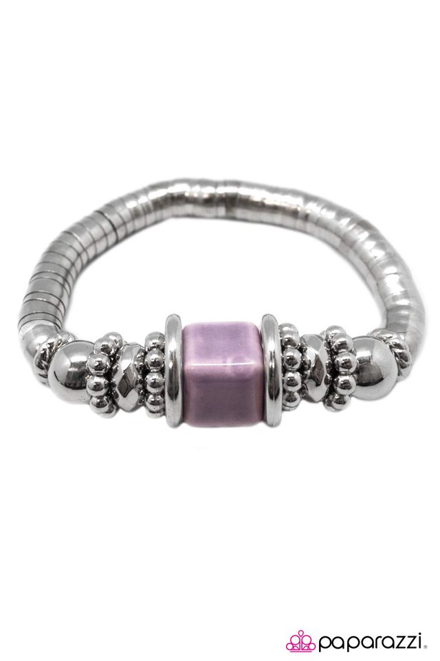 Paparazzi ♥ Sea Siren - Purple ♥ Bracelet