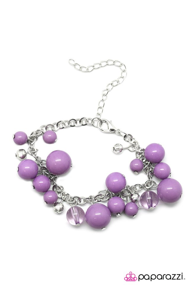 Paparazzi ♥ Pardon My French - Purple ♥ Bracelet