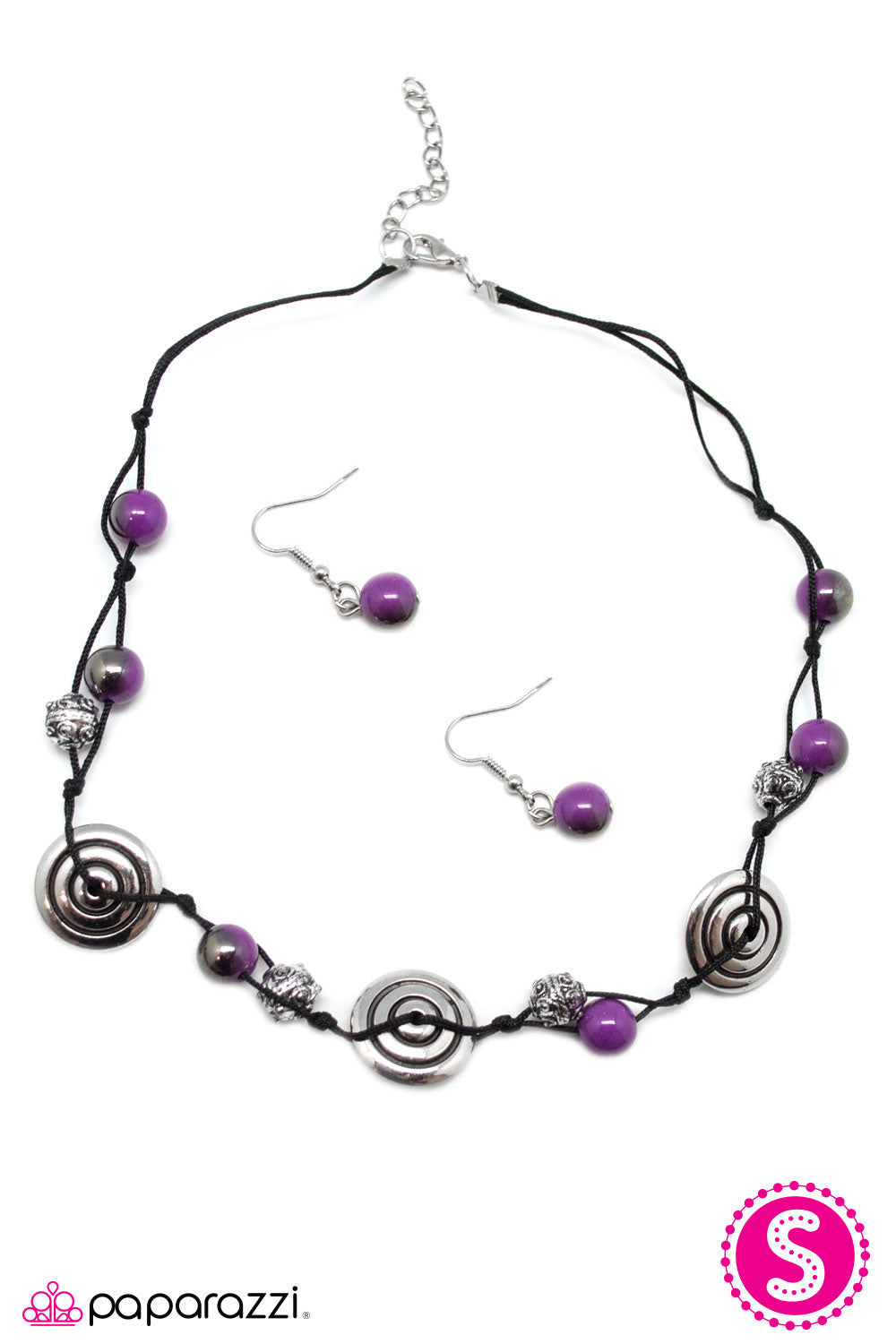 Paparazzi ♥ Take Aim - Purple ♥ Necklace