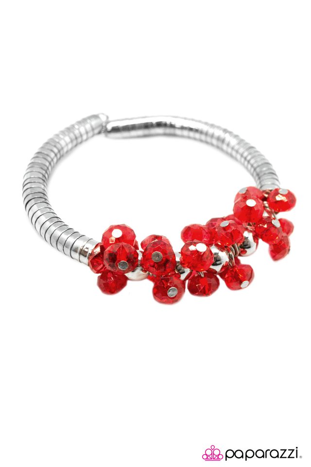 Paparazzi ♥ Im Blushing - Red ♥ Bracelet